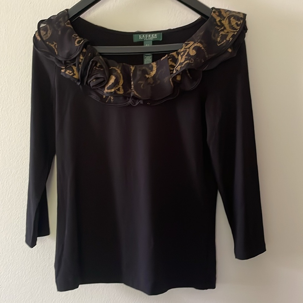 New- Laurens top woman Sz S-pt (1016)